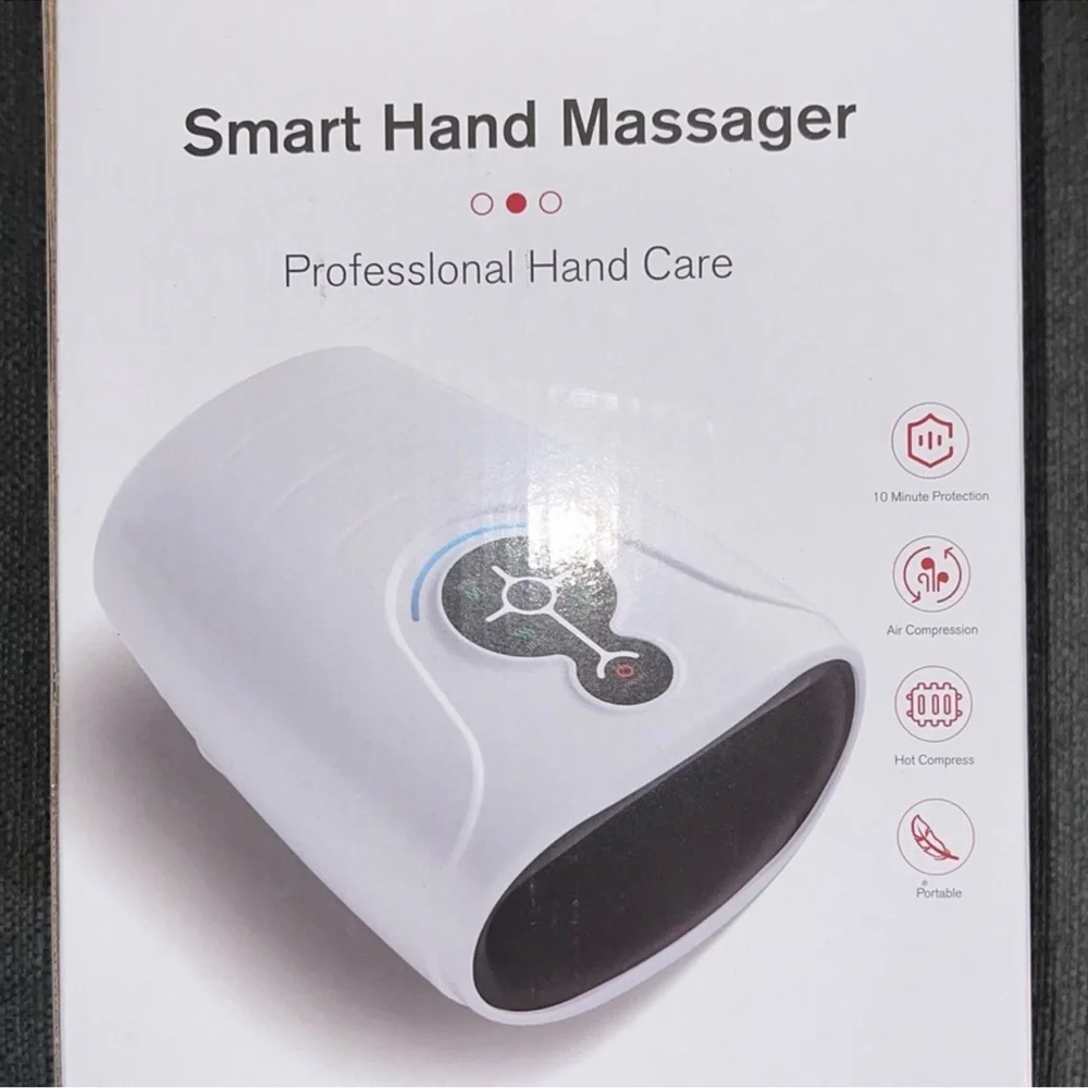 AERLANG Hand Massager with Heat & Compression for Arthritis & Carpal Tunnel -NWT